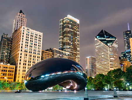 Millennium Park and Downtown